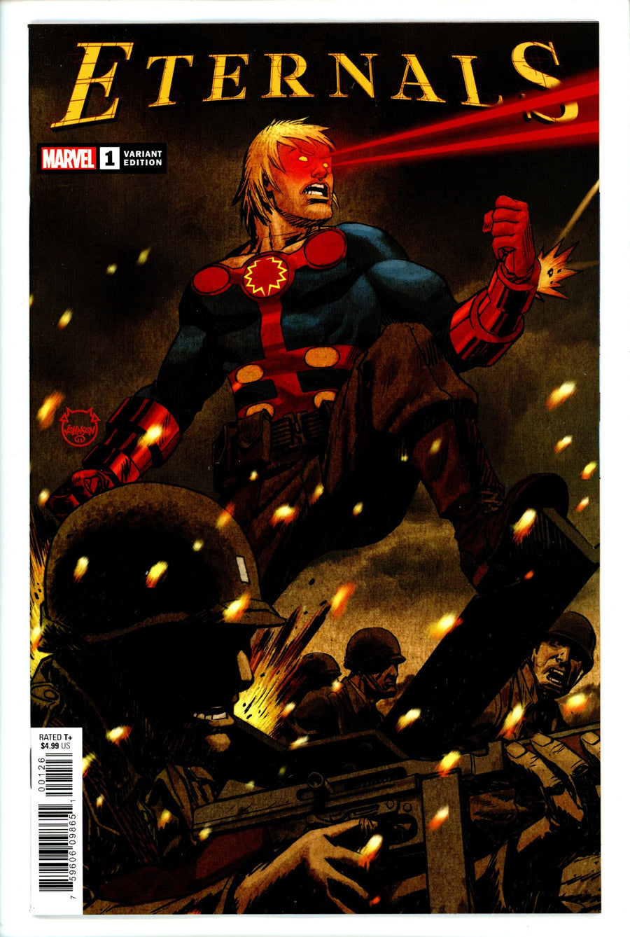 Eternals Vol 5 1 Johnson Variant-Marvel-CaptCan Comics Inc