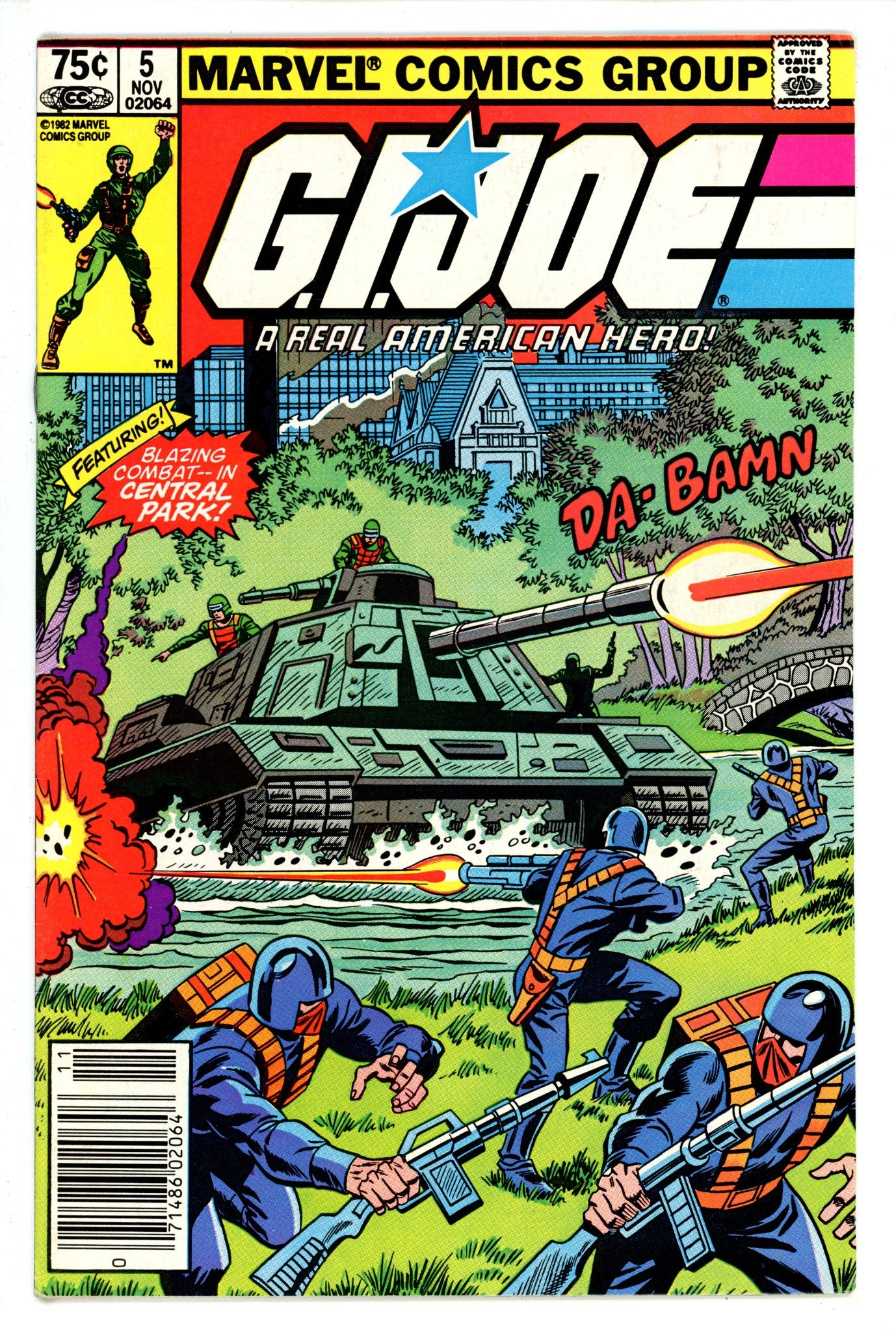 G.I. Joe, A Real American Hero 5 Canadian Price Variant FN (1982)
