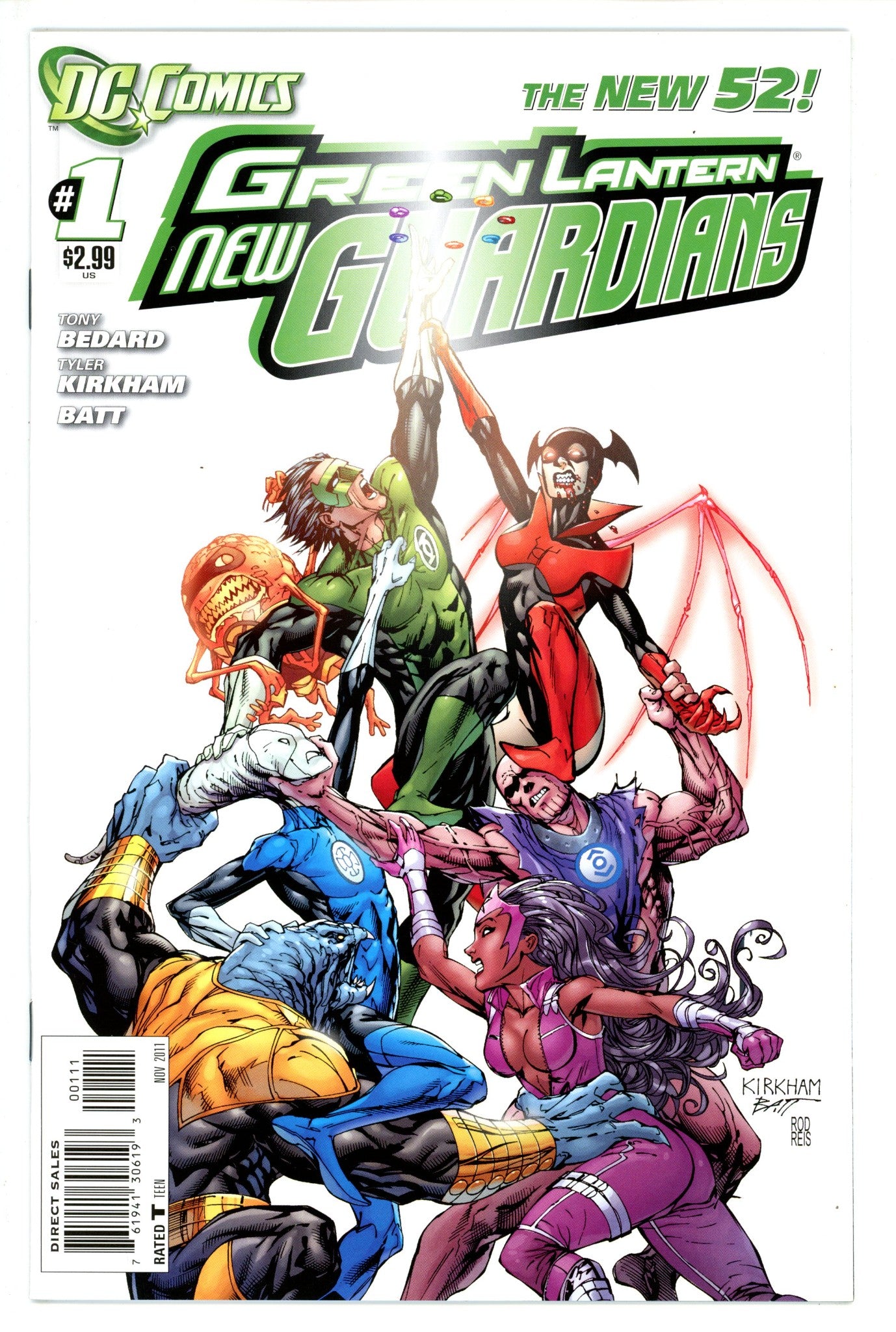 Green Lantern: New Guardians 1 (2011)