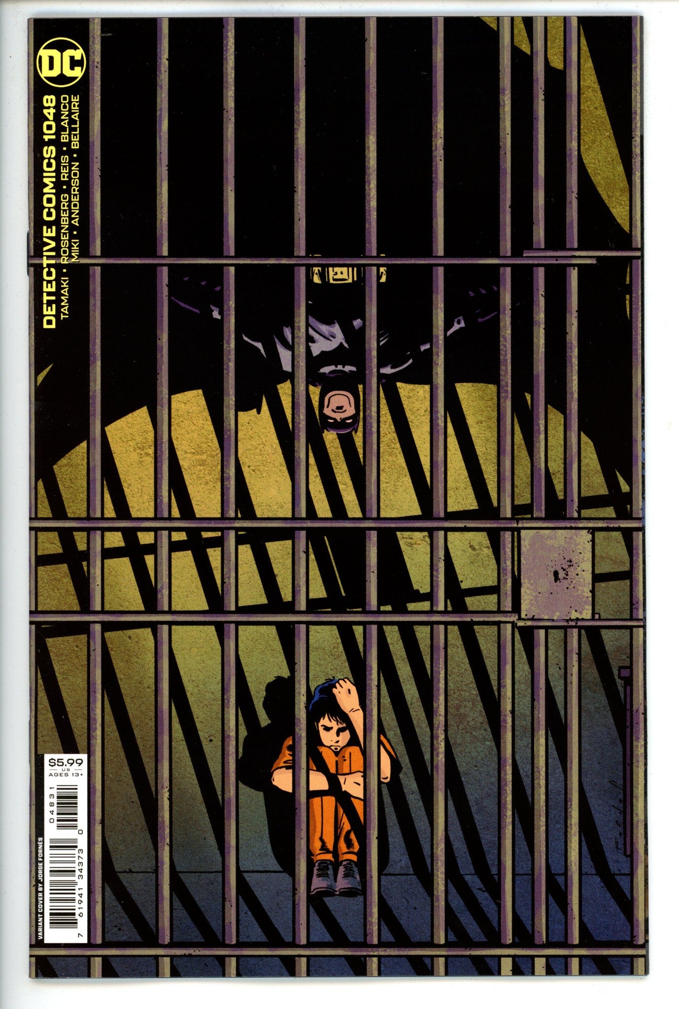 Detective Comics Vol 3 1048 Fornes Variant NM+ (2022)