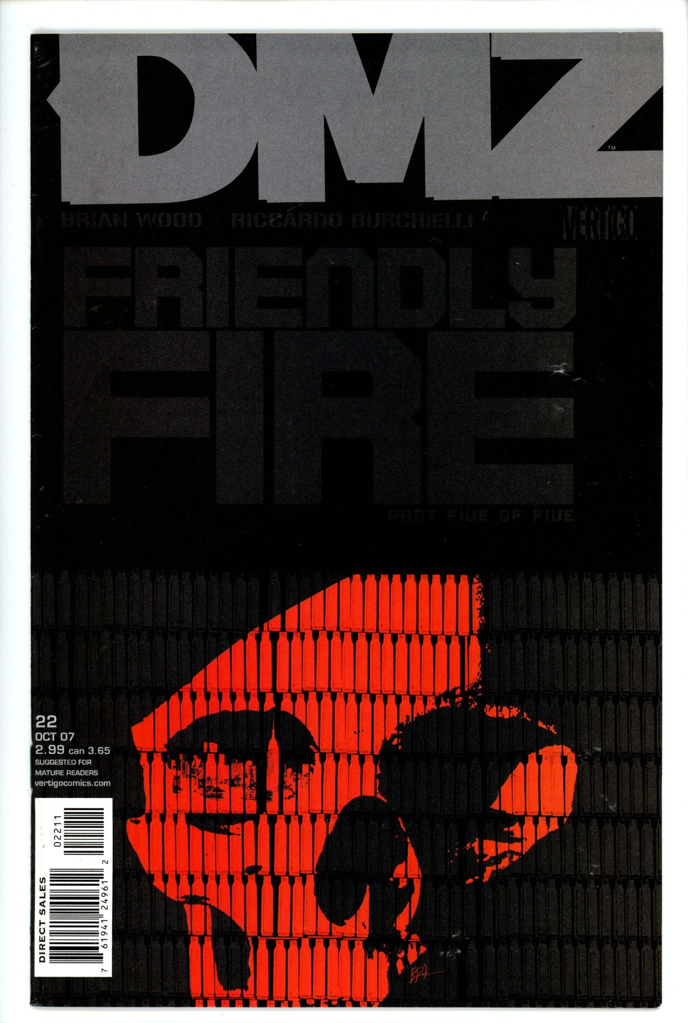 DMZ 22-DC-CaptCan Comics Inc