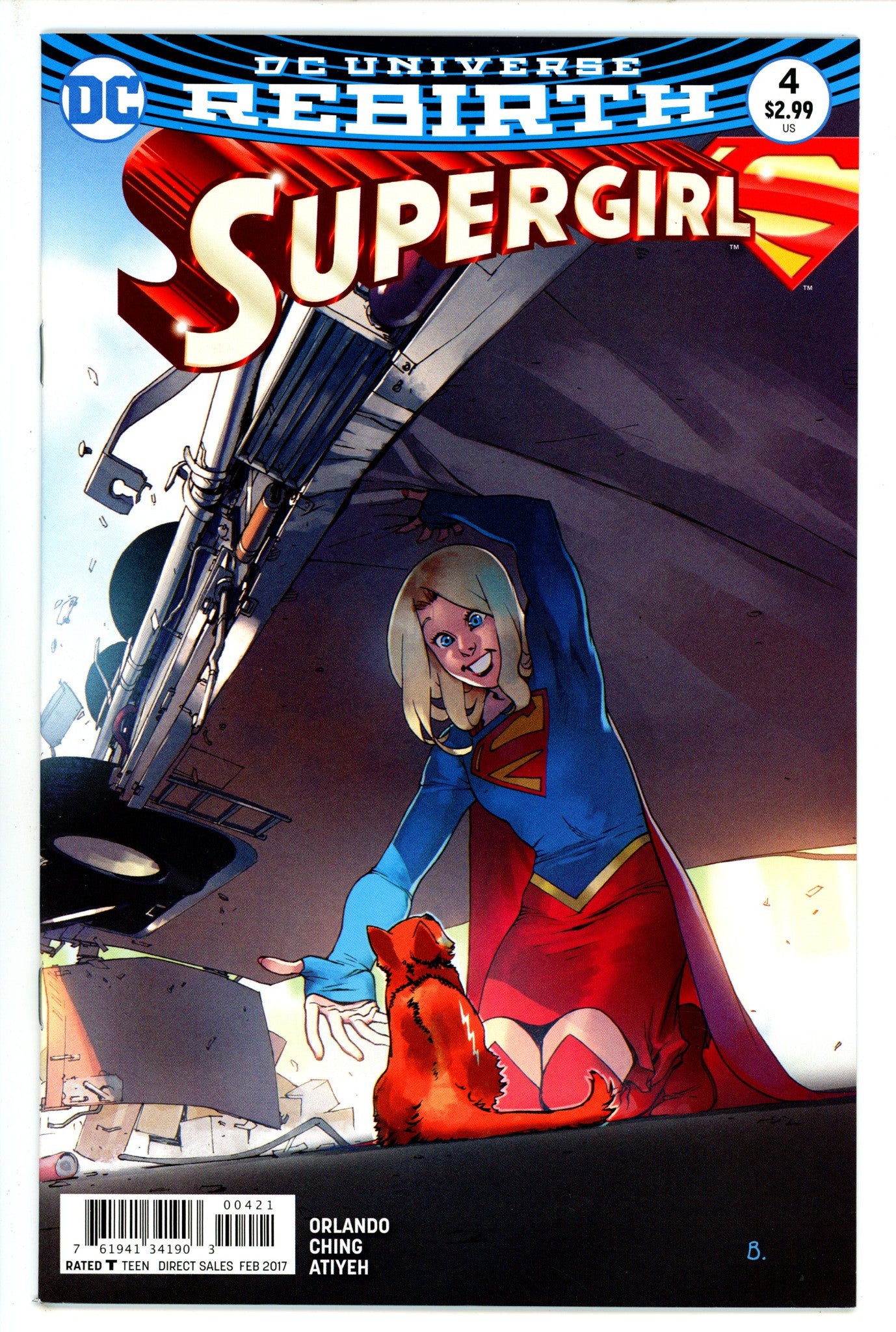 Supergirl Vol 7 4 Bengal Variant (2017)