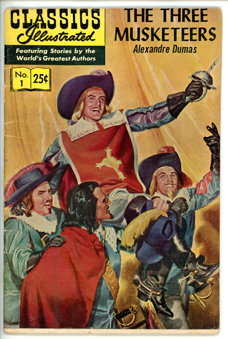Classics Illustrated: The Three Muskateers 1 Hrn 166 VG/FN (1971)