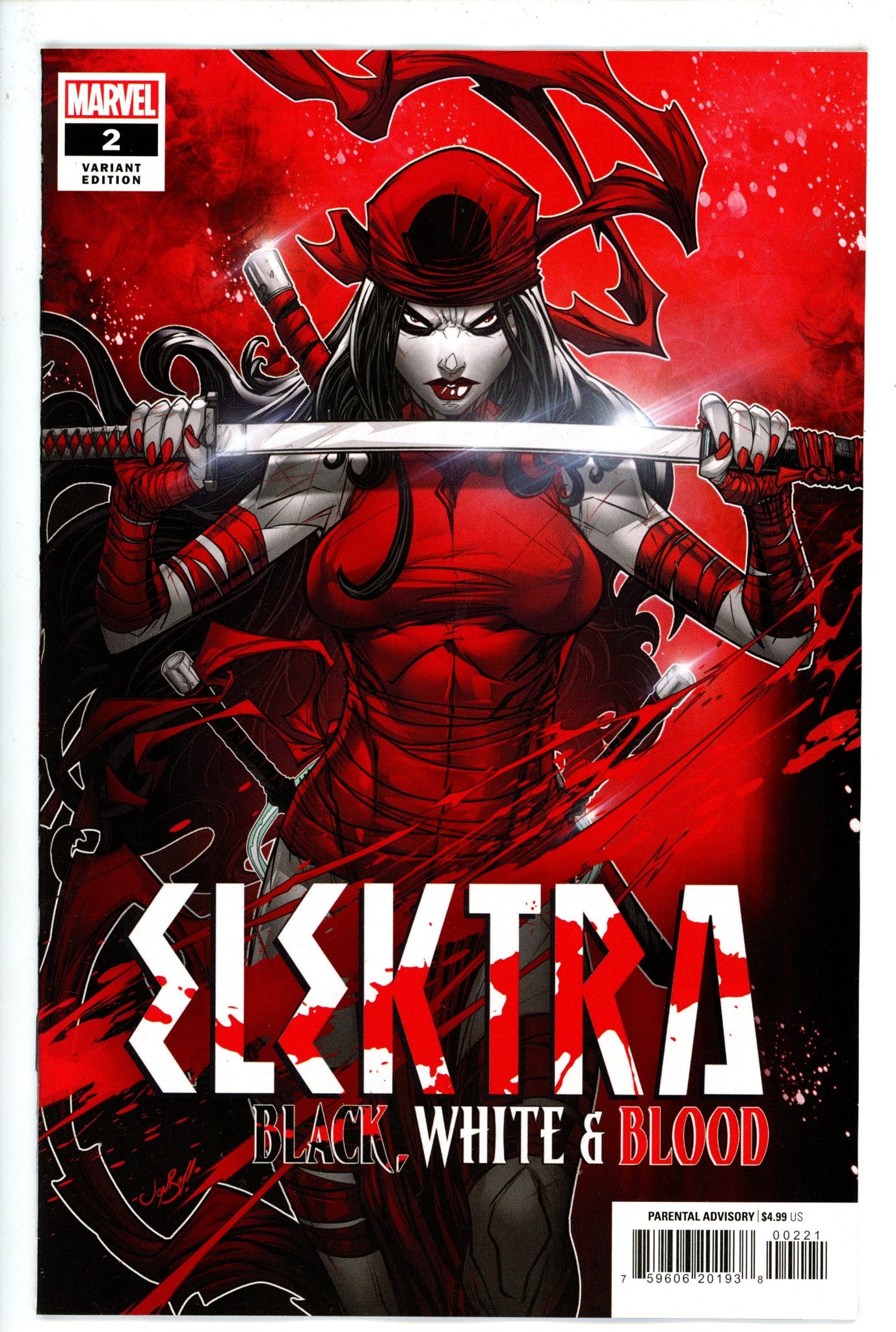 Elektra Black White Blood 2 Meyers Variant (2022)