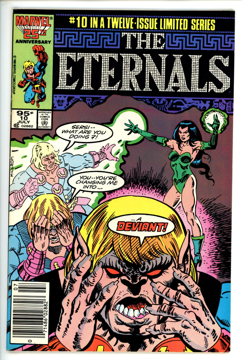 Eternals Vol 2 10 Canadian VF/NM