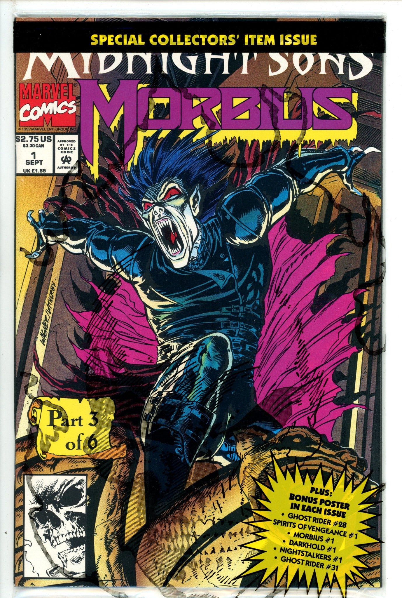 Morbius: The Living Vampire 1 Sealed (1992)