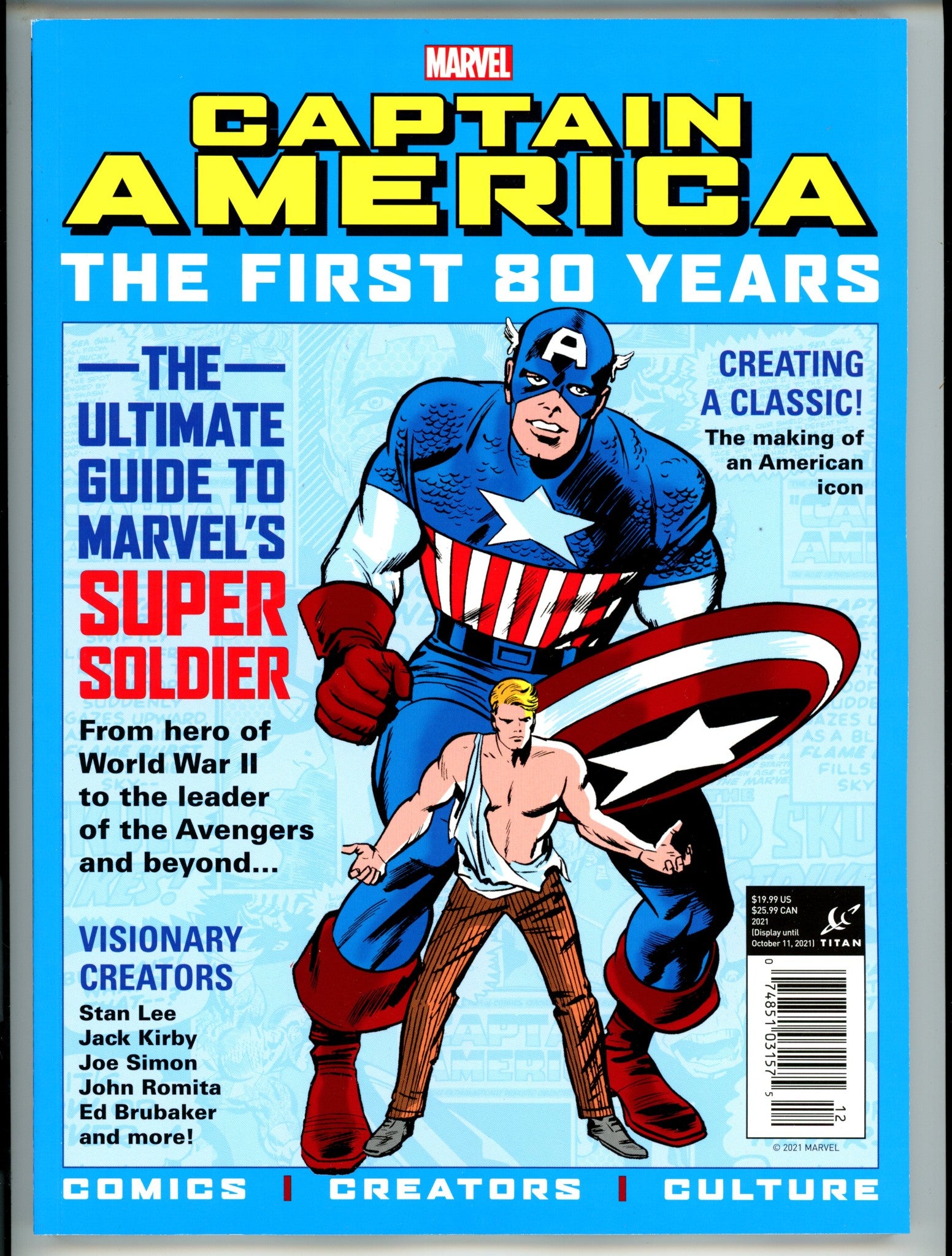 Captain America First 80 Years Newsstand (2021)
