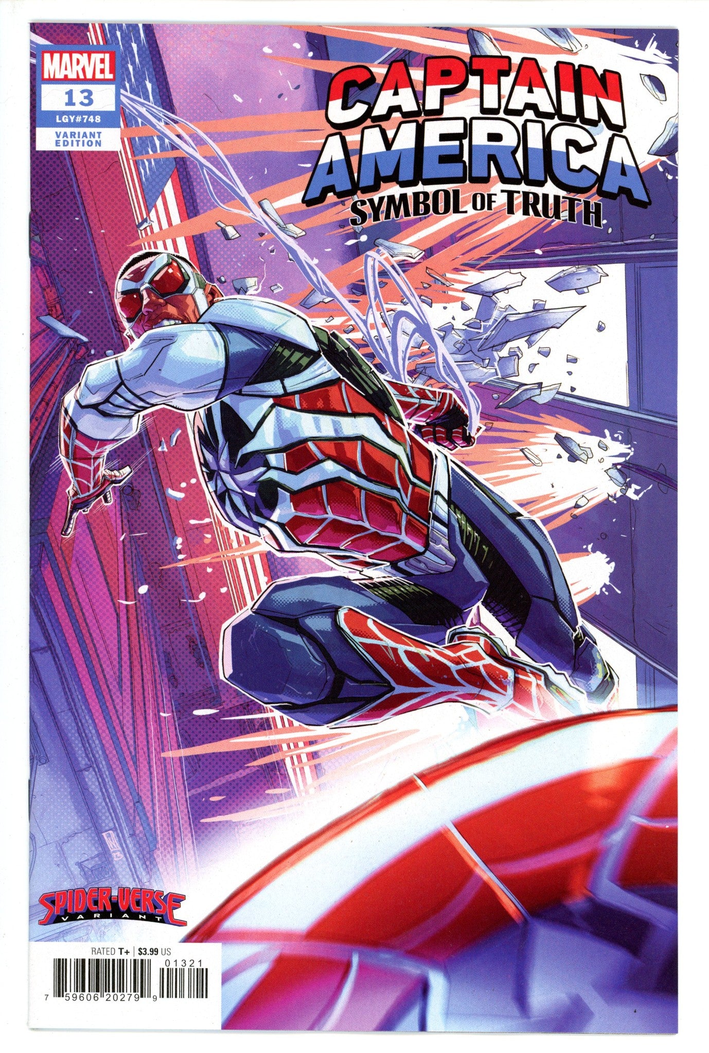 Captain America Symbol Of Truth 13 Woods Spider-Verse Variant (2023)