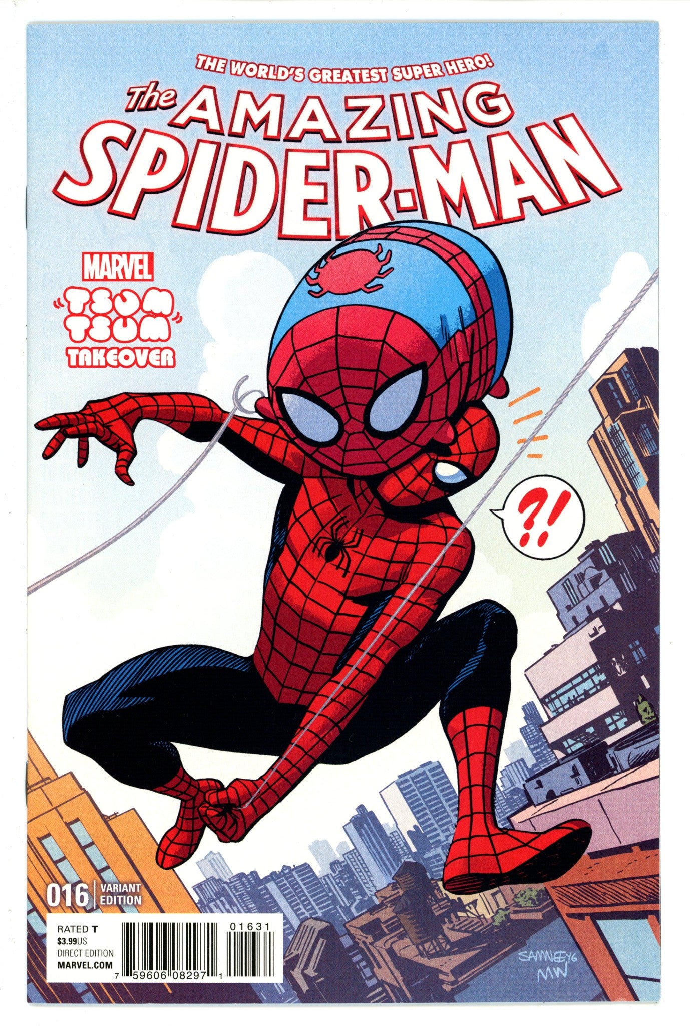 The Amazing Spider-Man Vol 3 16 Tsum Tsum Variant