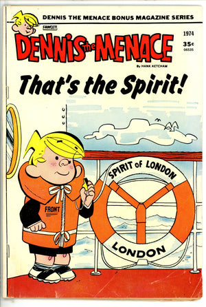 Dennis the Menace: Bonus Magazine Series 133 (1974)