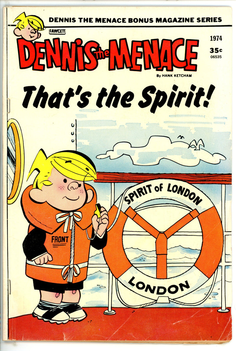 Dennis the Menace: Bonus Magazine Series 133 (1974)