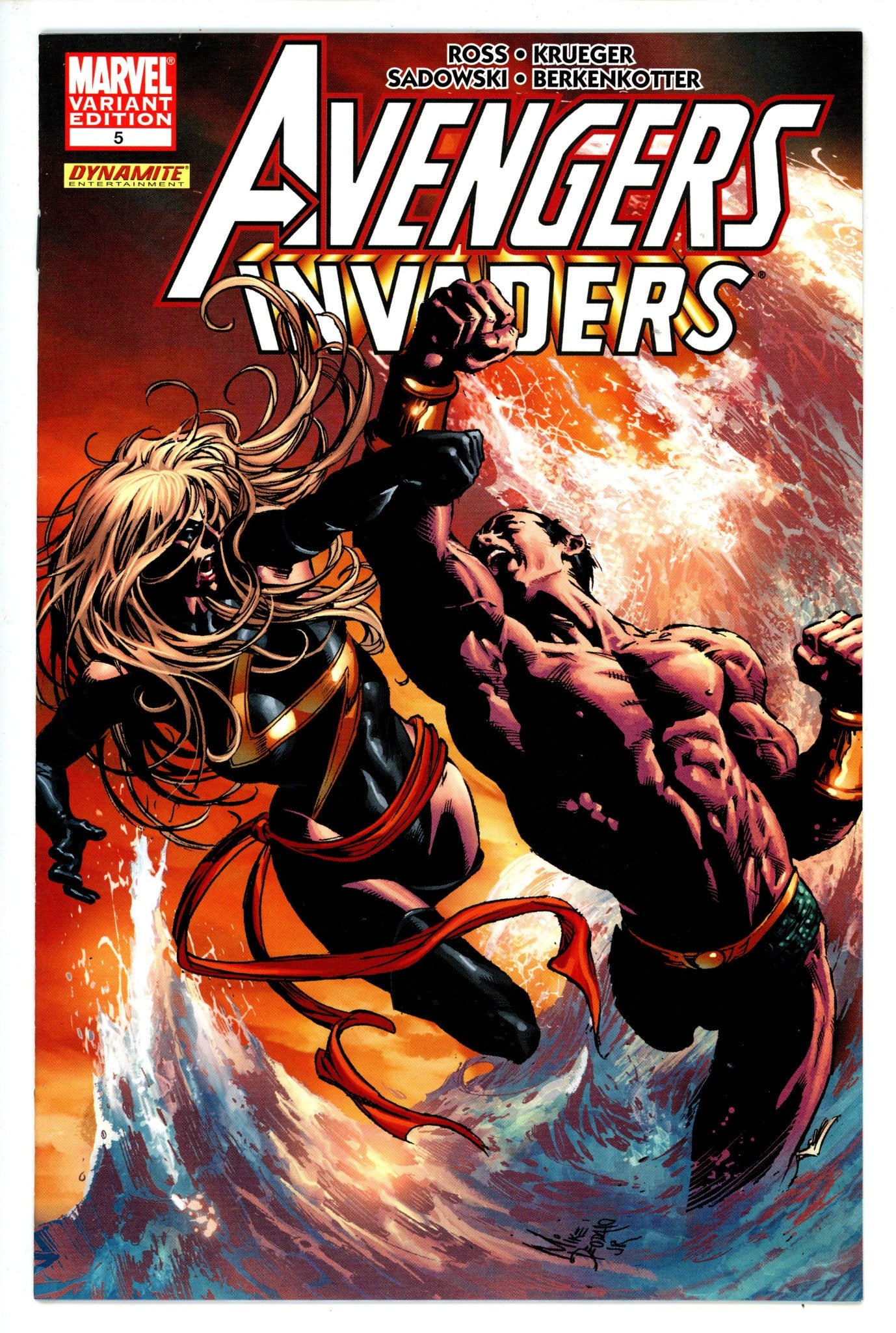 Avengers/Invaders 5 Deodato Variant