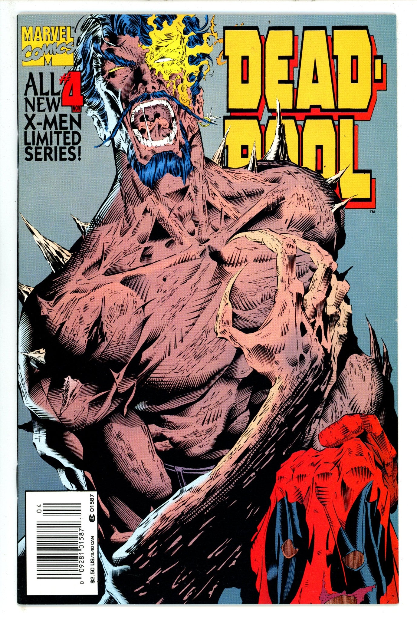 Deadpool Vol 1 4 Newsstand VF+ (1994)