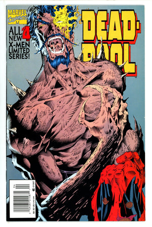 Deadpool Vol 1 4 Newsstand VF+ (1994)