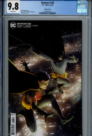 Batman Vol 3 126 Garner Variant CGC 9.8 (2022)