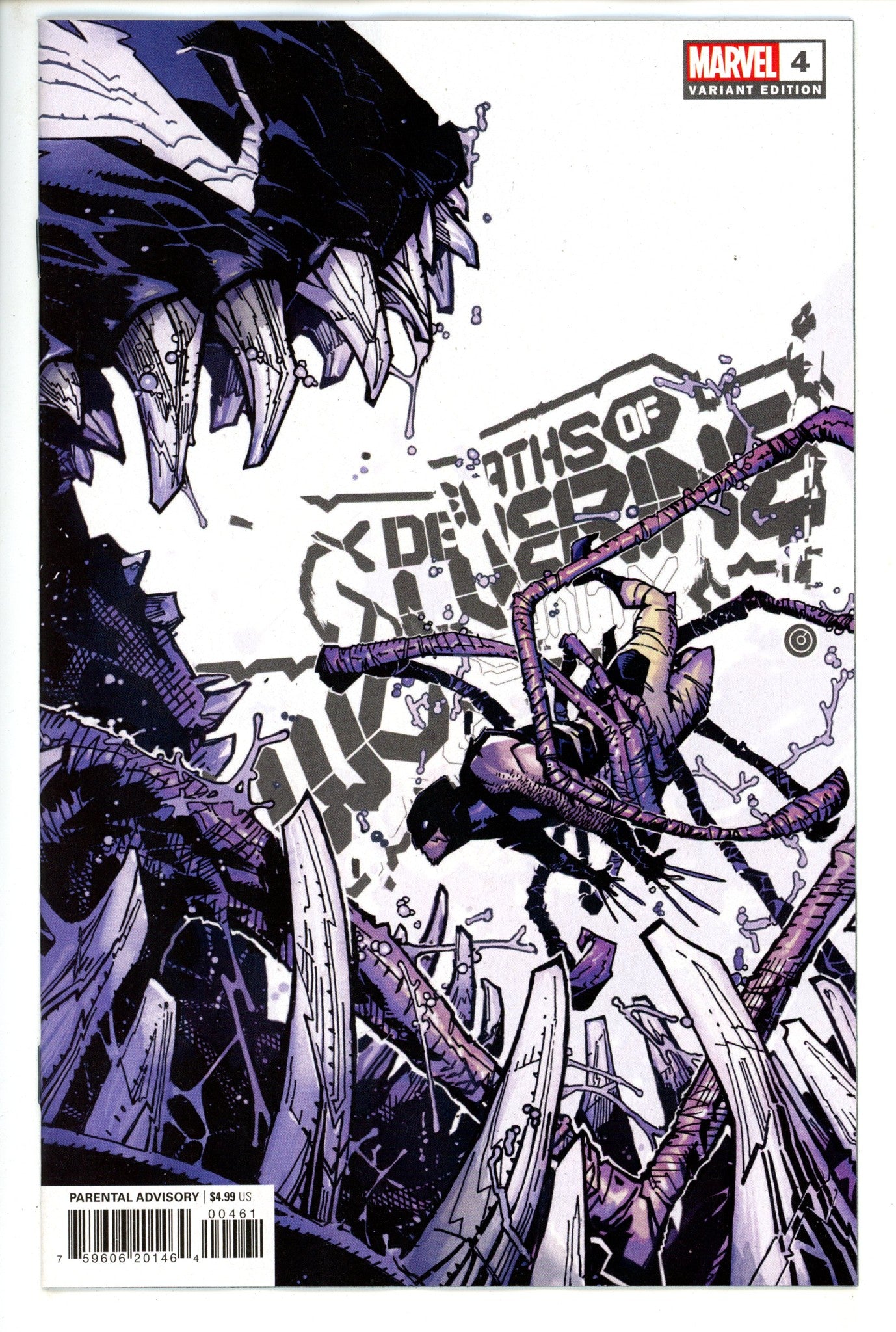 X Deaths of Wolverine 4 Bachalo Variant (2022)