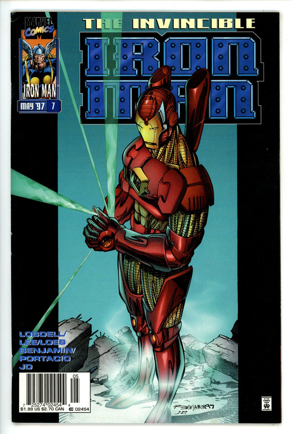 Iron Man Vol 2 7 Newsstand