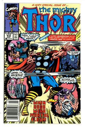 Thor Vol 1 415 Newsstand (1990)