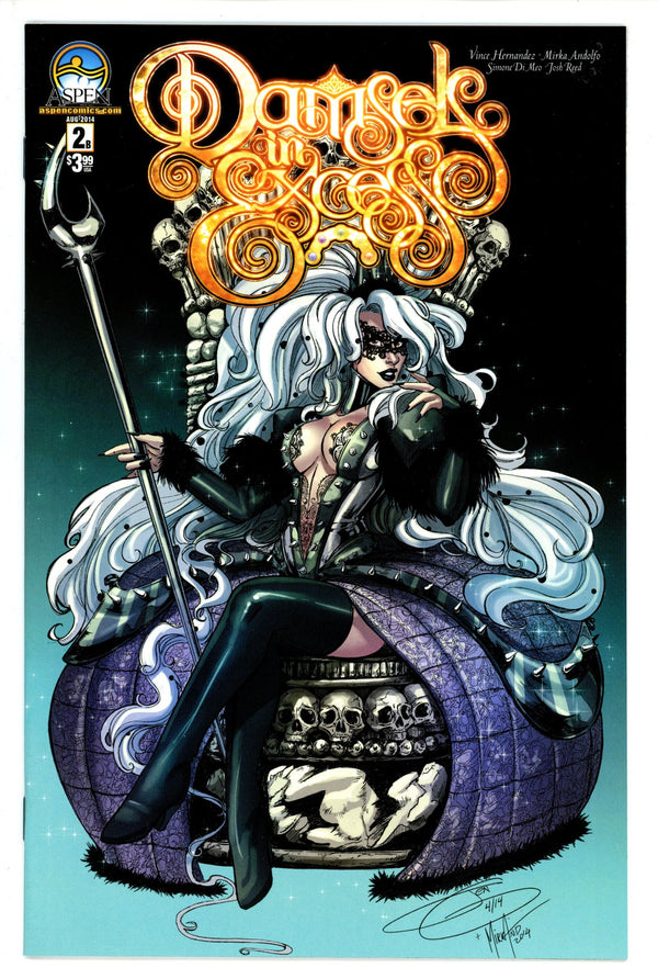 Damsels In Excess 2 Andolfo Variant