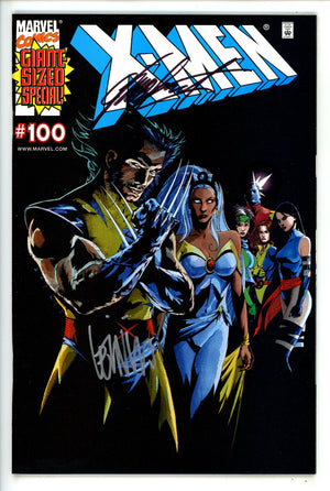 X-Men 100 Variant Signed Yu and Claremont VF/NM