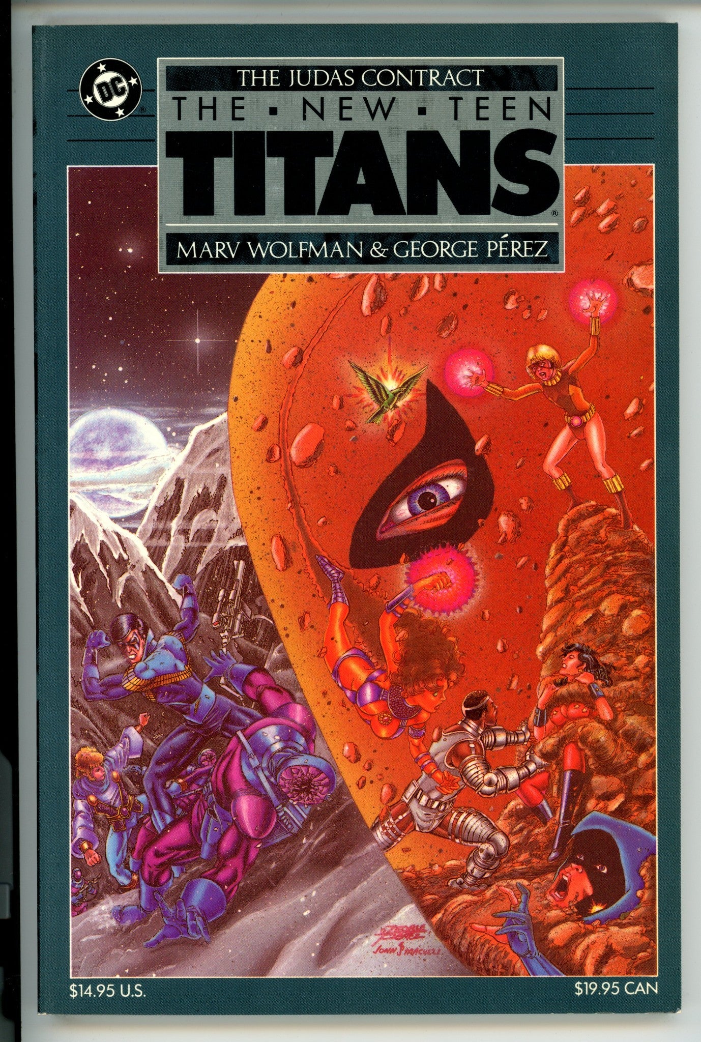 New Teen Titans The Judas Contract TPBVol 1