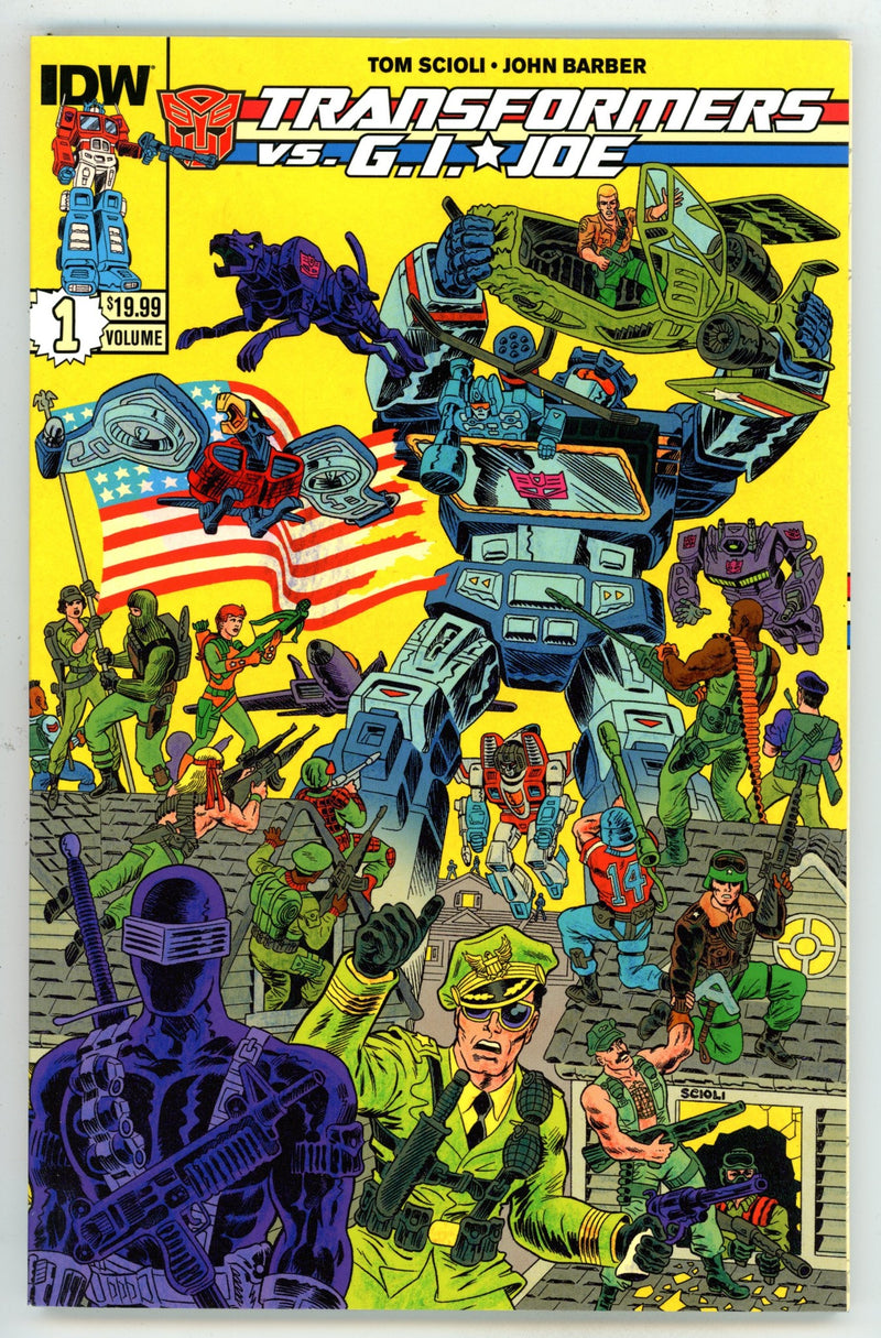 Transformers Vs. G.I. Joe Vol 1 TPB
