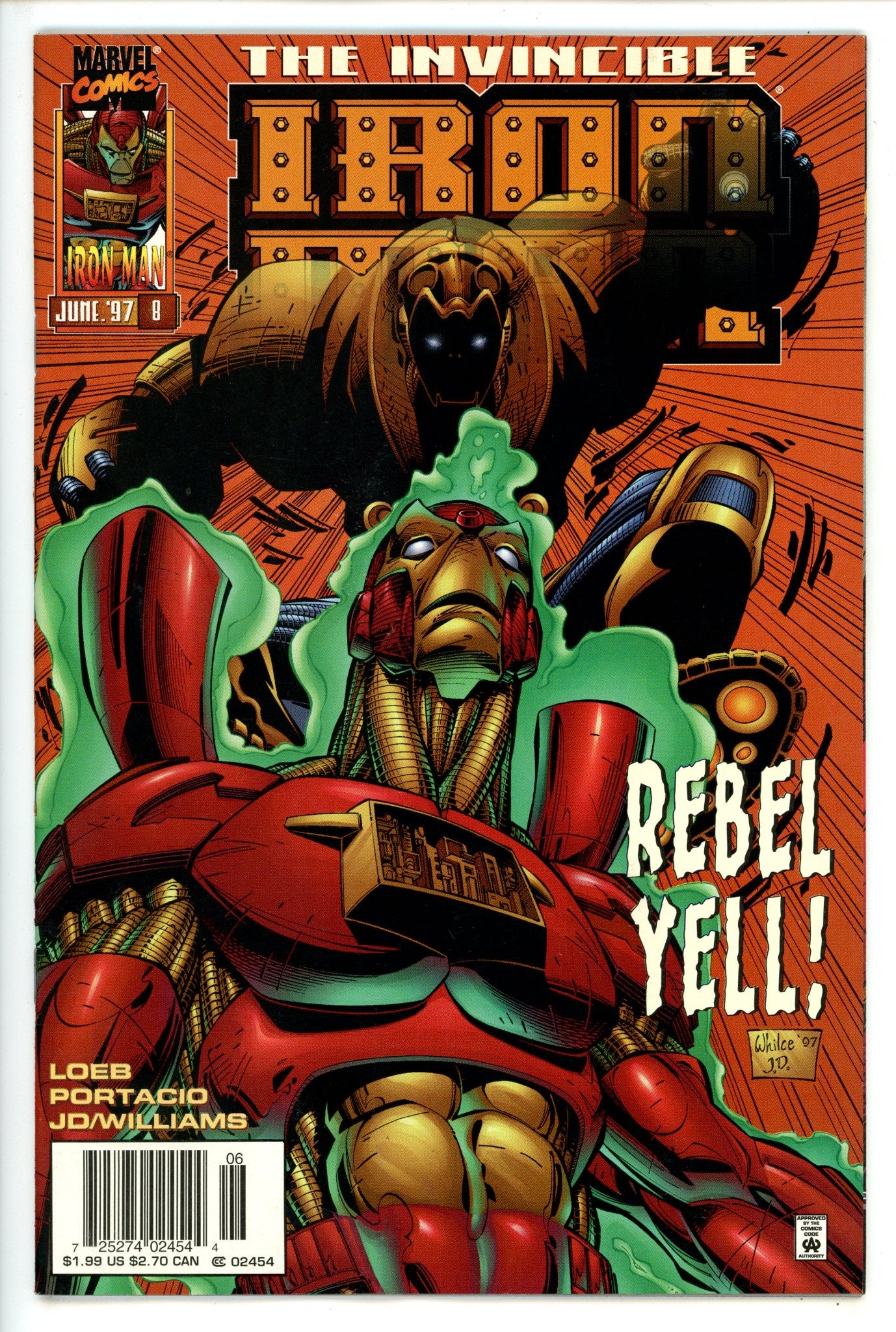 Iron Man Vol 2 8 Newsstand