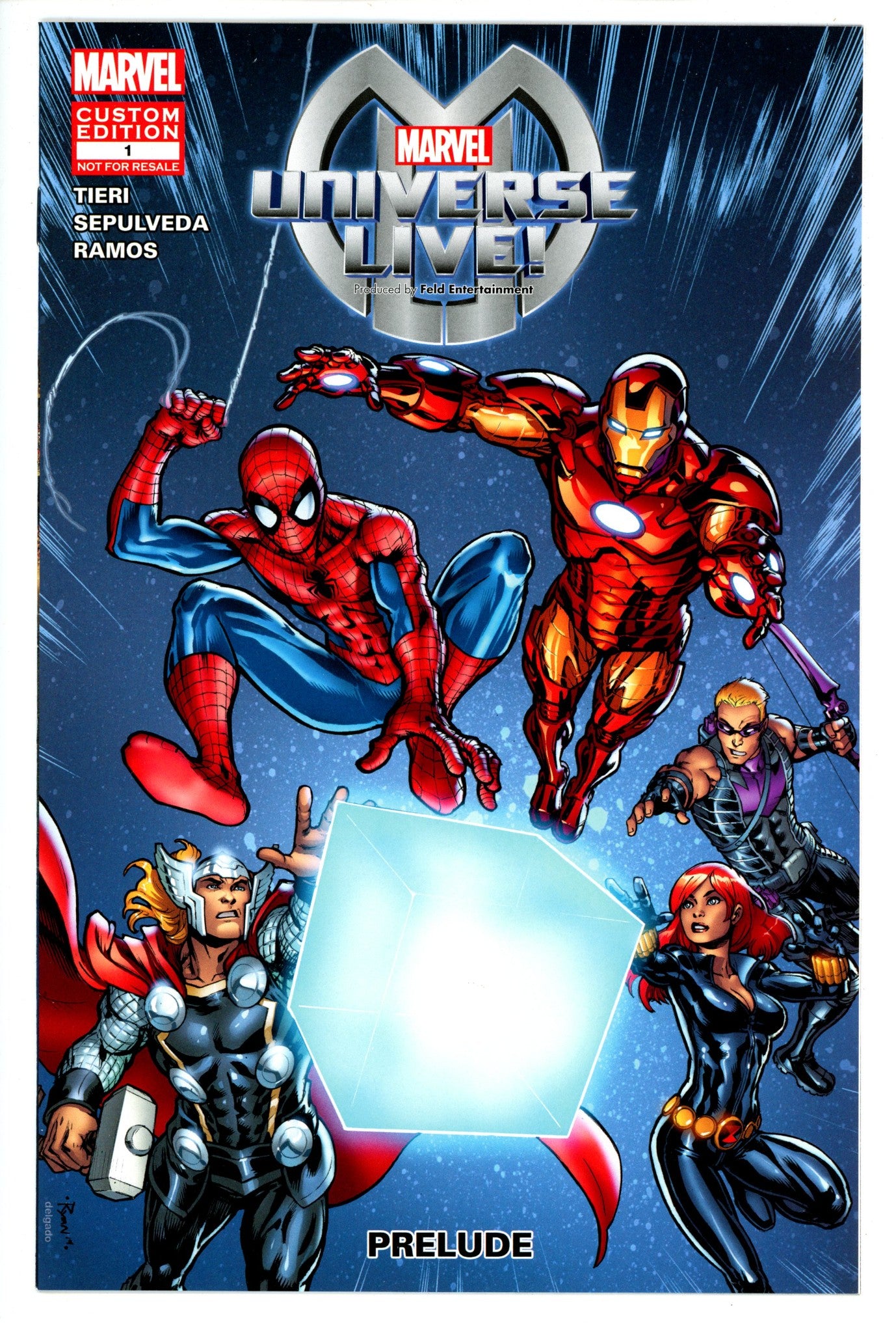 Marvel Universe Live! 1 NM-