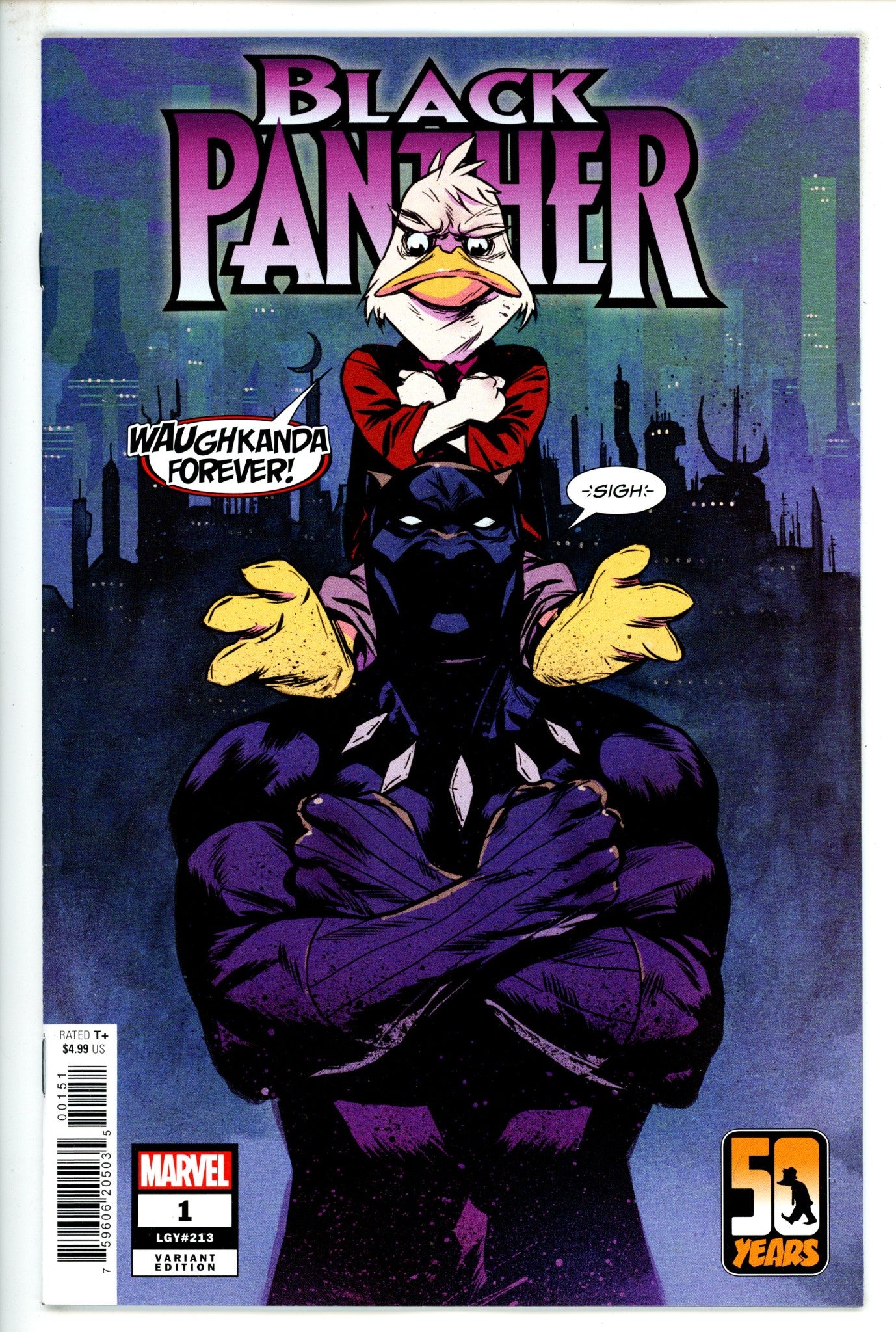 Black Panther Vol 9 1 Greene Howard the Duck Variant (2023)