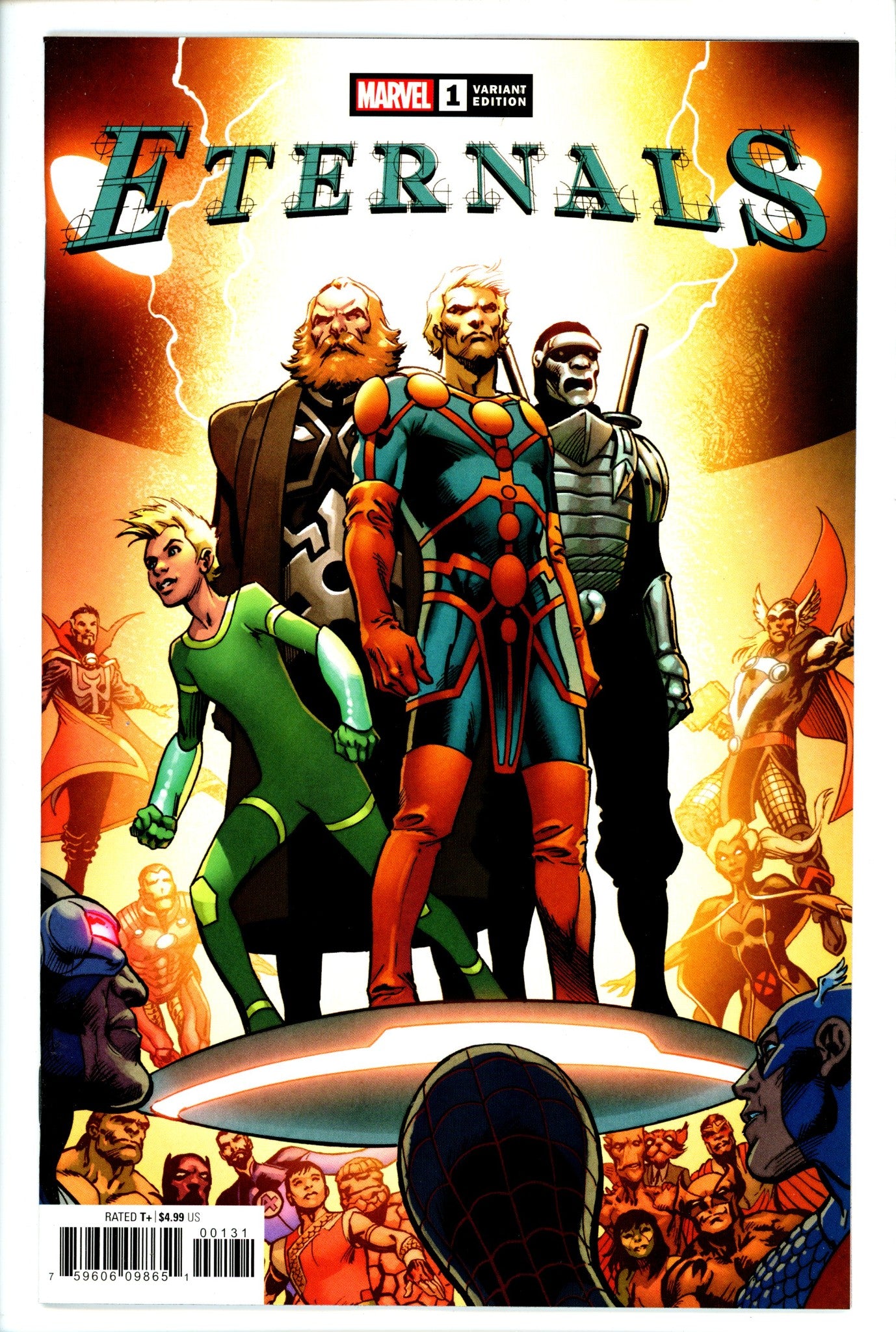 Eternals Vol 5 1 Davis Variant-Marvel-CaptCan Comics Inc