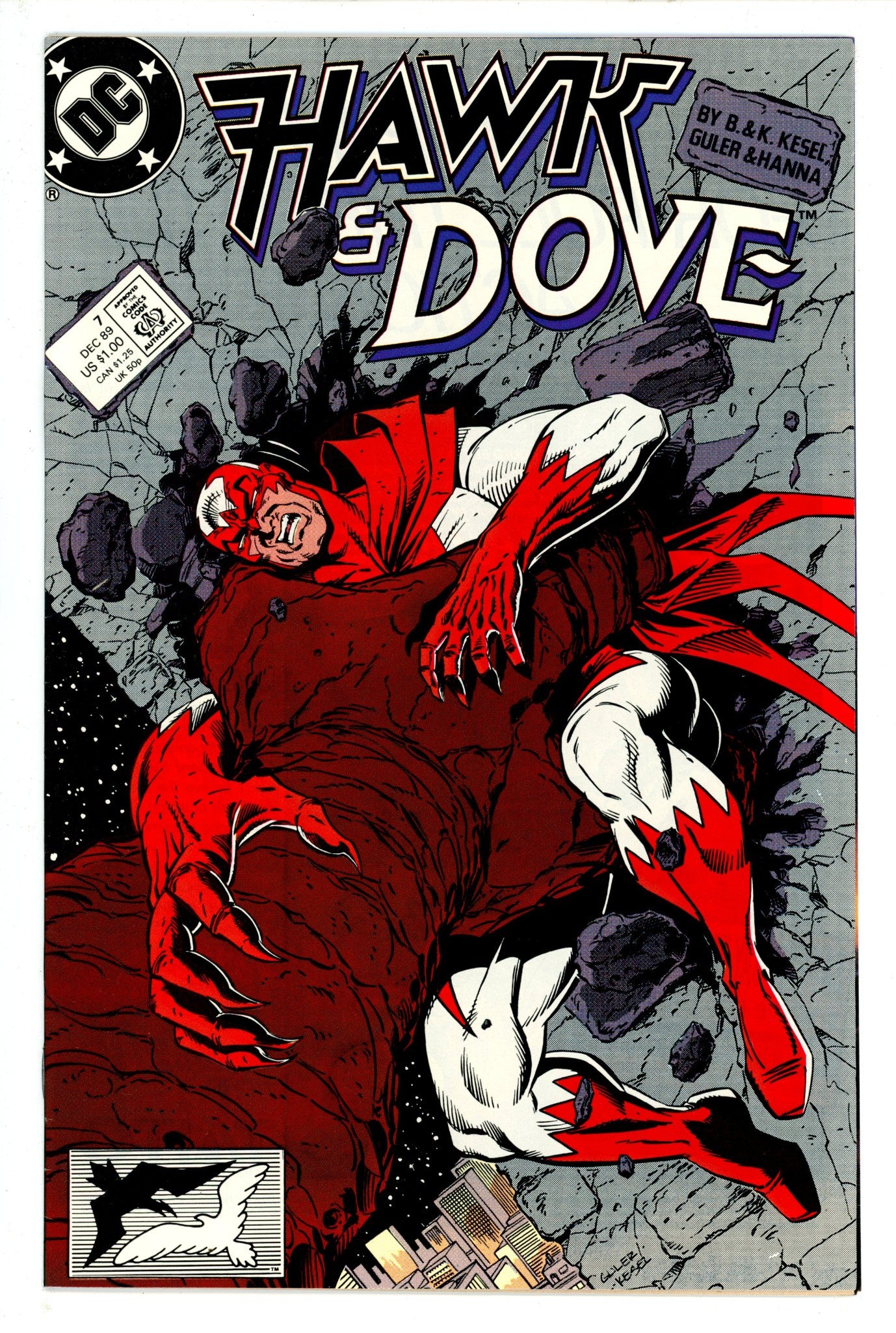 Hawk and Dove Vol 3 7 (1989)