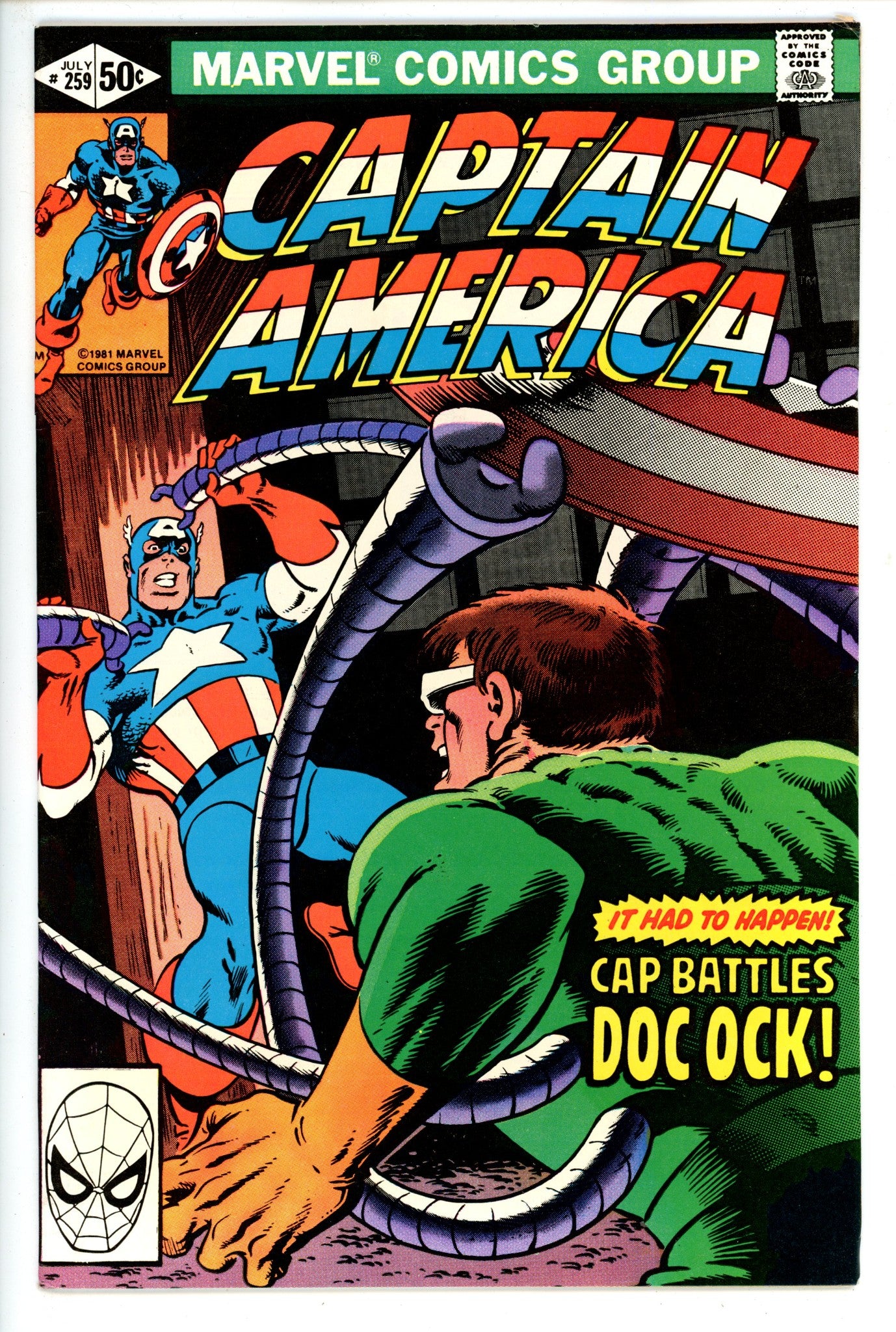 Captain America Vol 1 259