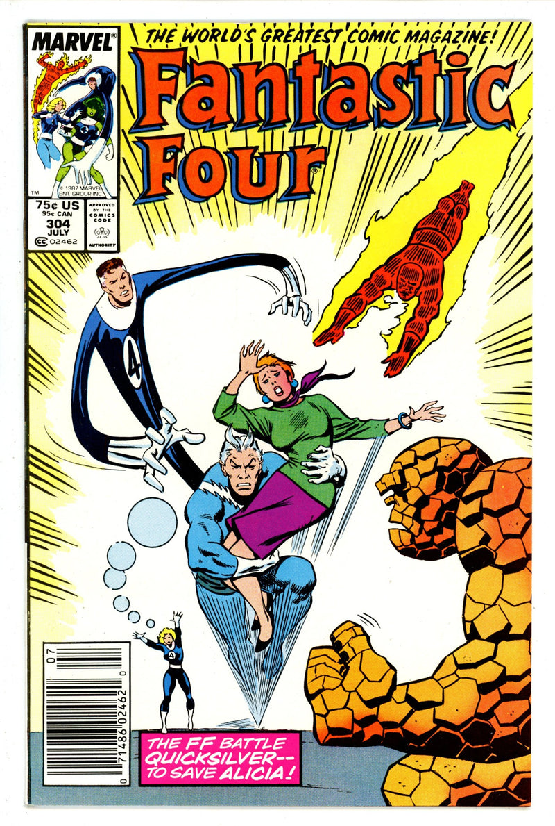Fantastic Four Vol 1 304 Newsstand