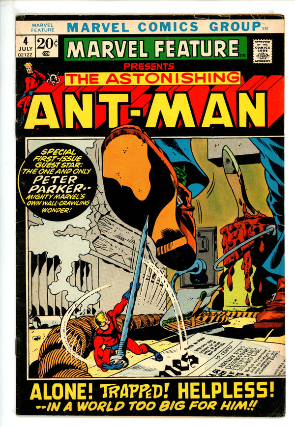 Marvel Feature 4 VG/FN (1972)