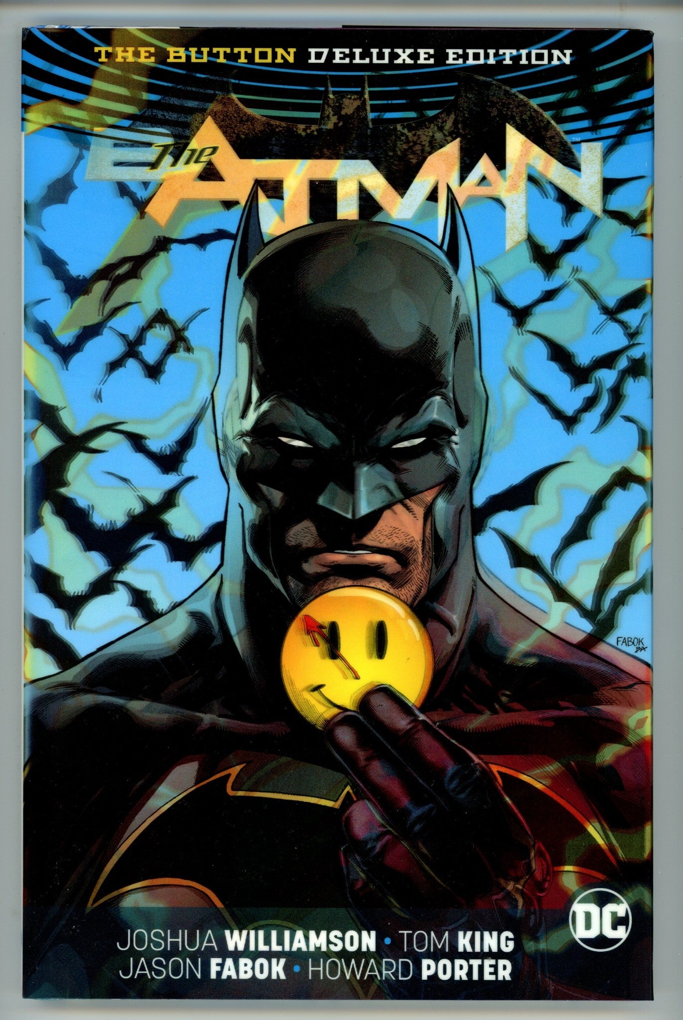 Batman/Flash The Button Deluxe Edition HC Lenticular