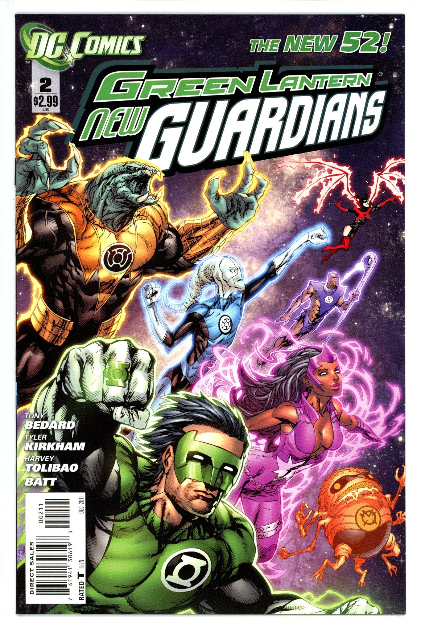 Green Lantern: New Guardians 2 (2011)