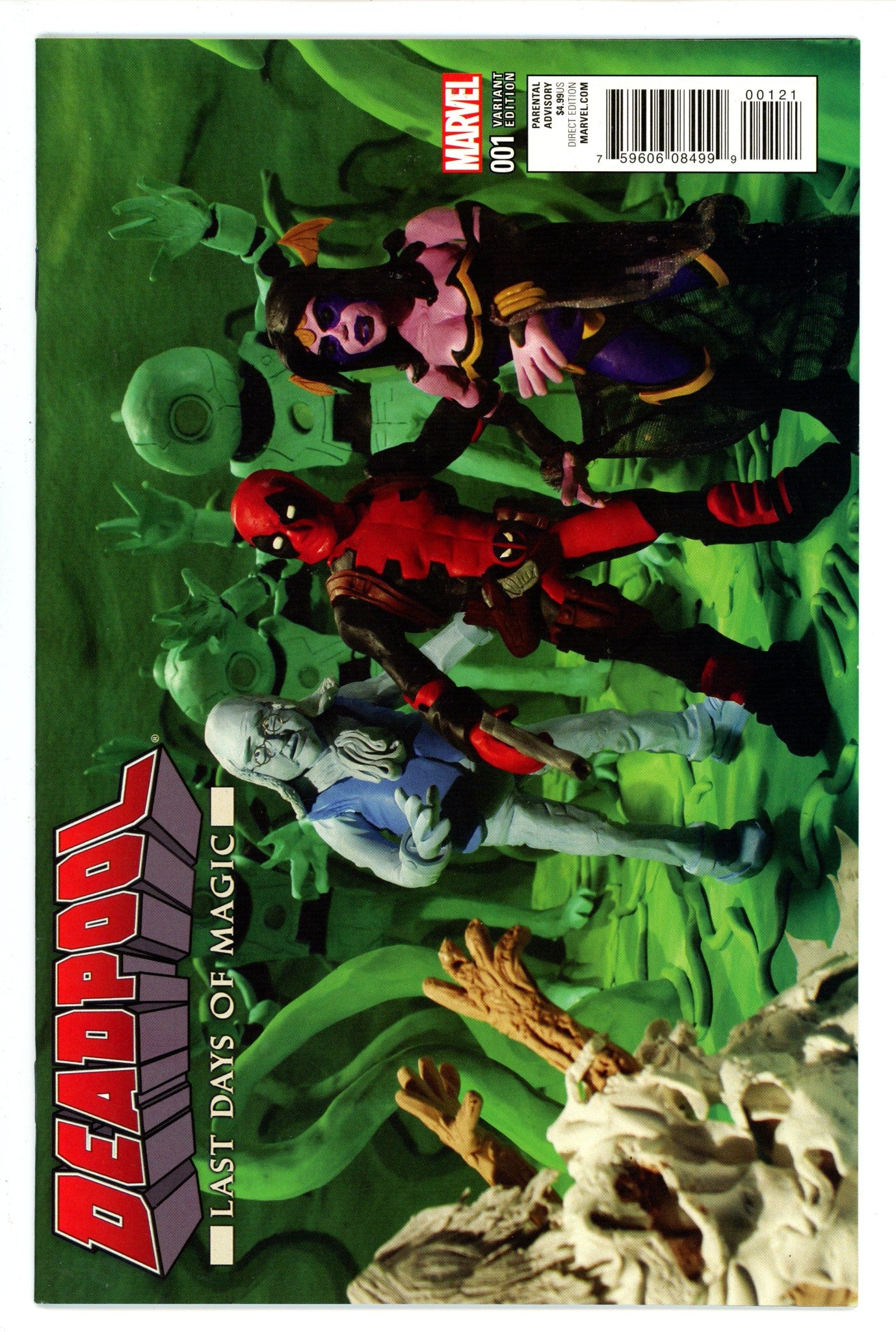 Deadpool: Last Days of Magic 1 Oz Variant (2016)