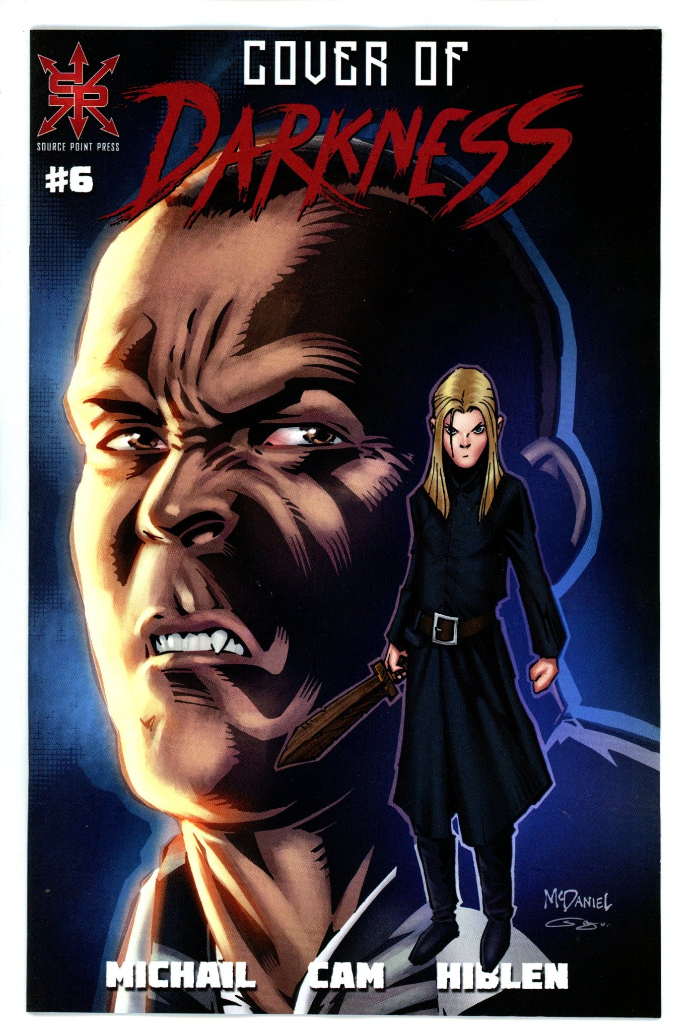 Cover of Darkness 6 McDaniel Variant (2022)