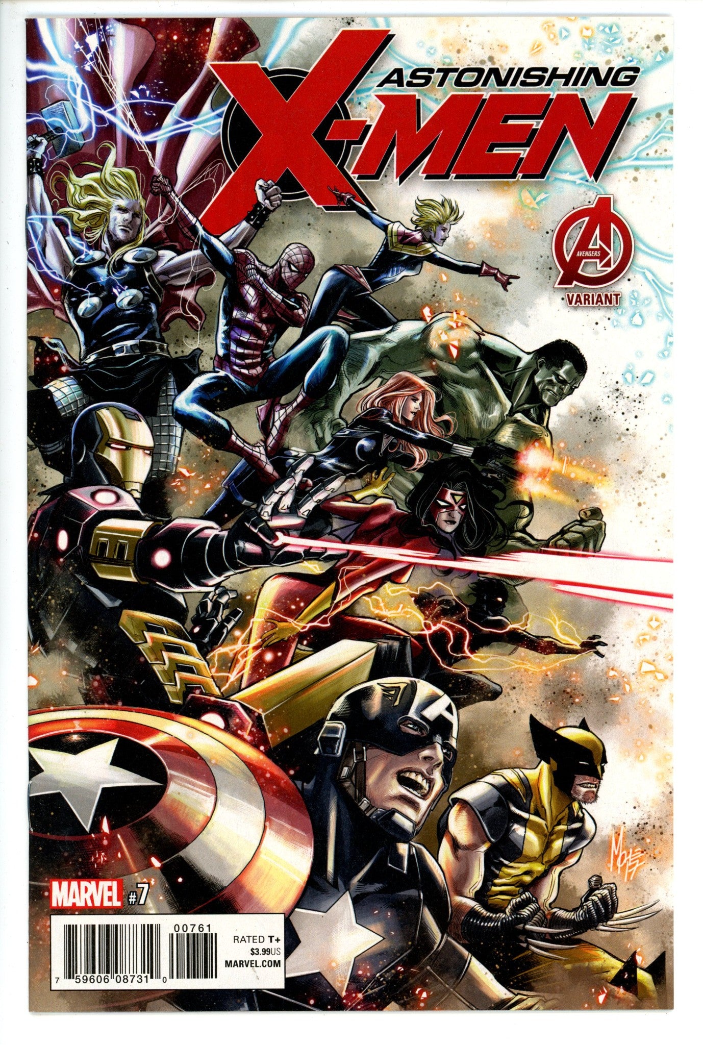 Astonishing X-Men Vol 4 7 Checchetto Variant