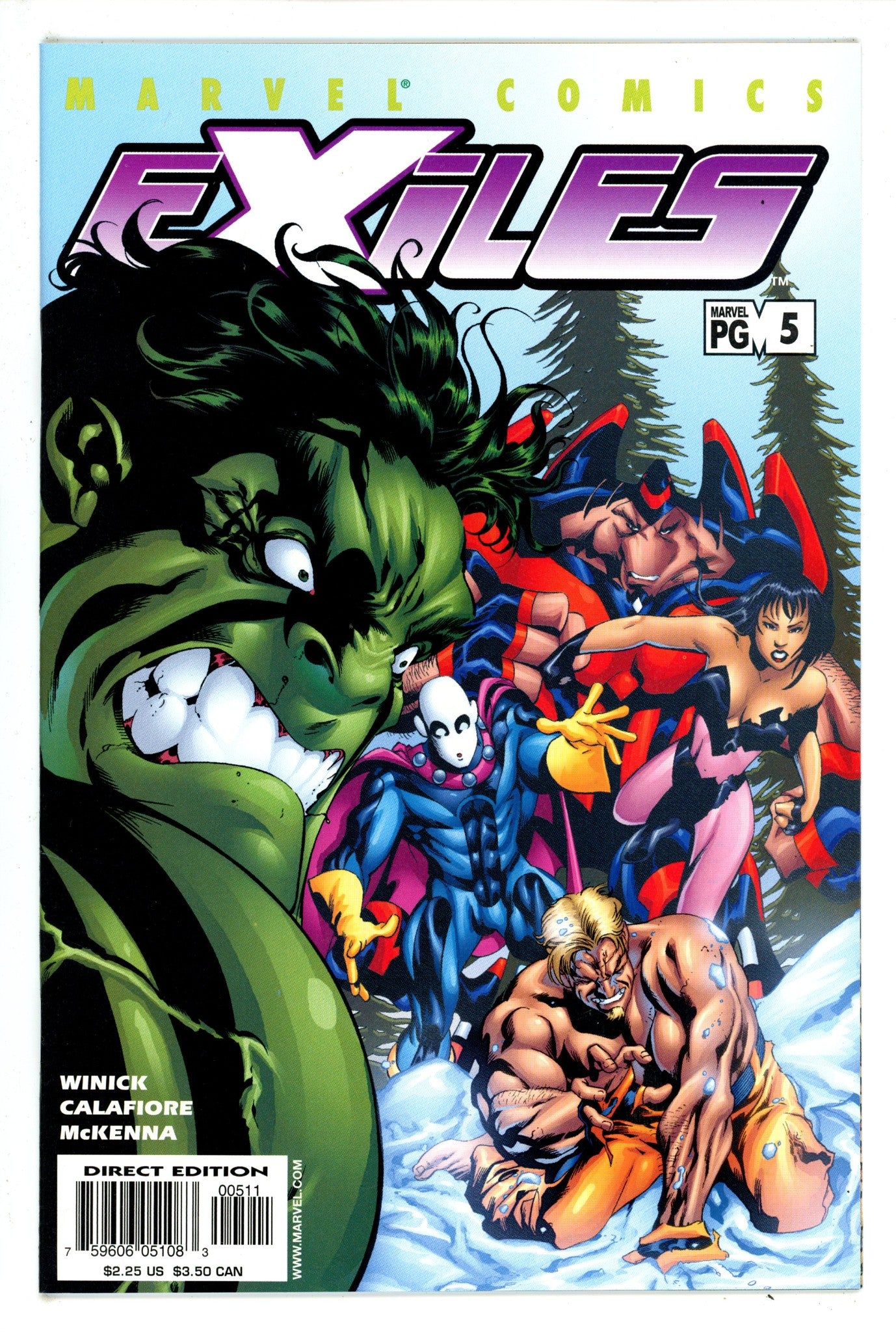 Exiles Vol 1 5 (2001)