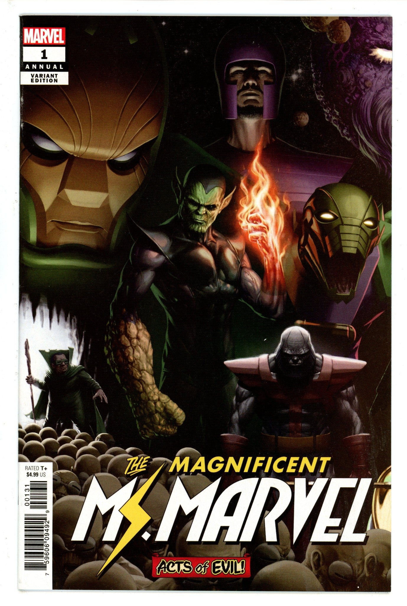 Ms. Marvel Annual Vol 4 1 Christopher Variant