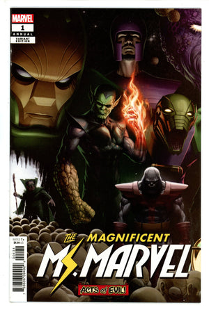 Ms. Marvel Annual Vol 4 1 Christopher Variant