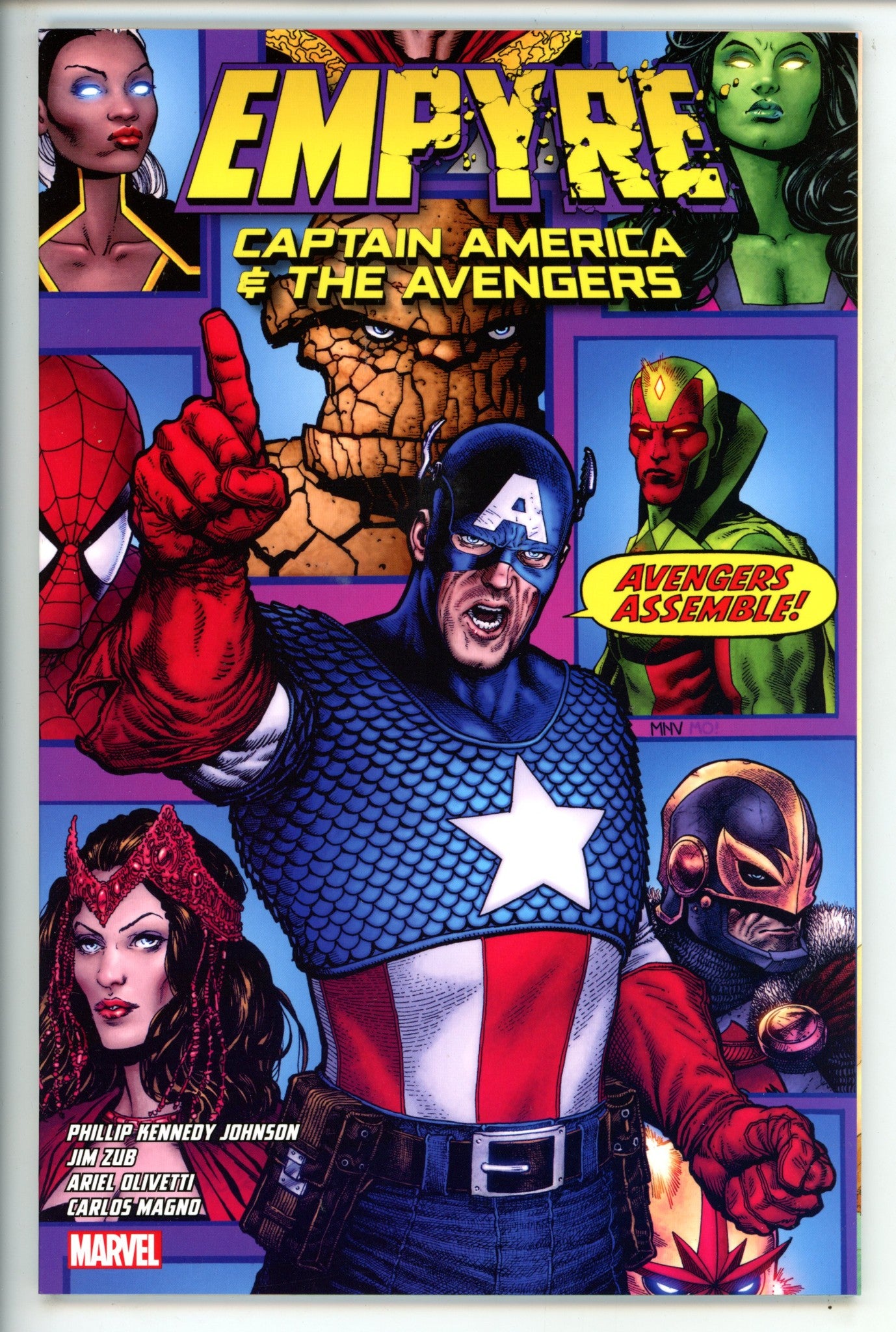 Empyre: Captain America & The Avengers TPB