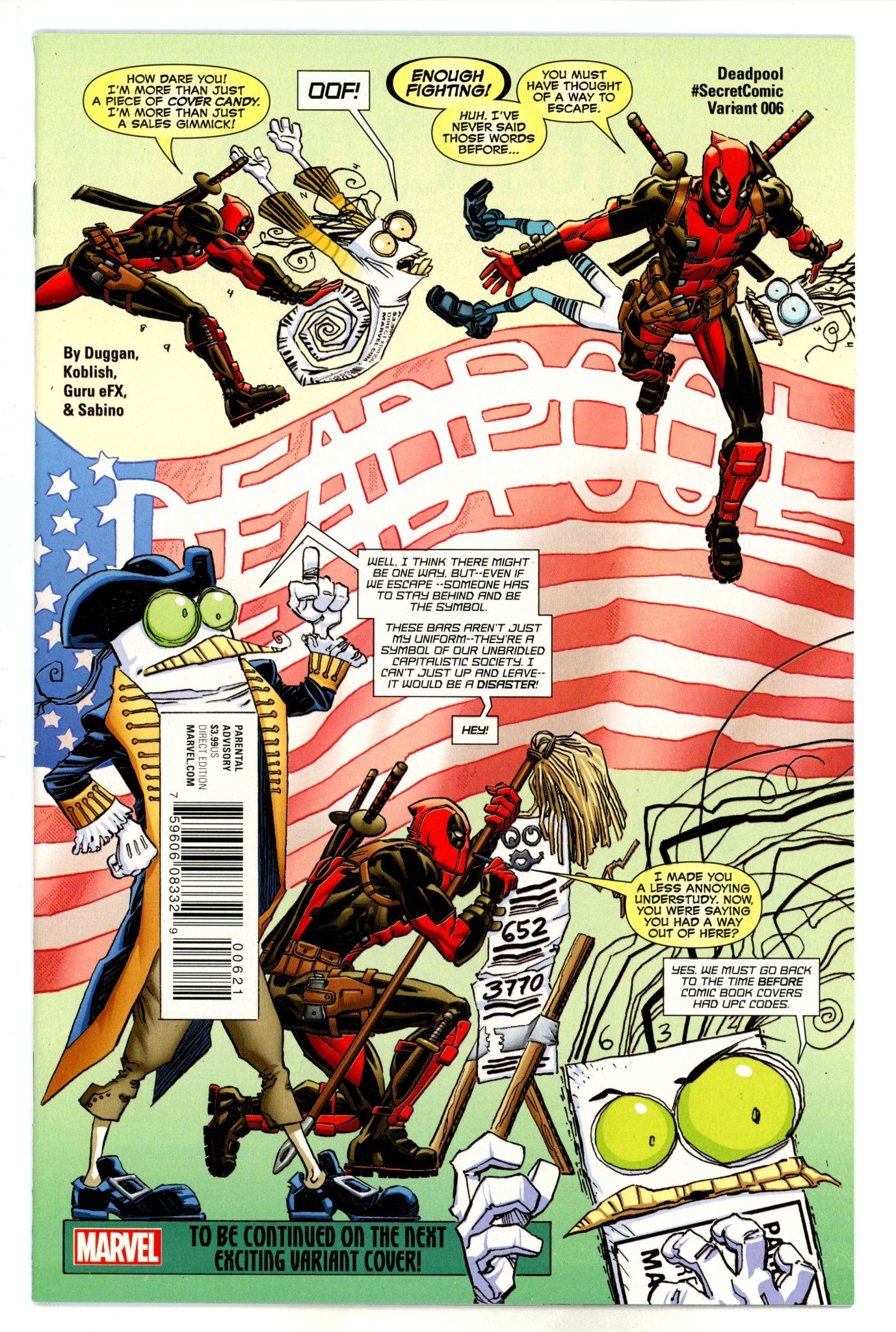 Deadpool Vol 5 6 Koblish Variant NM