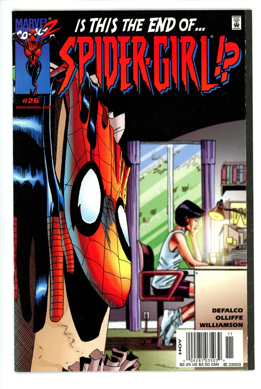 Spider-Girl Vol 1 10 Newsstand NM-