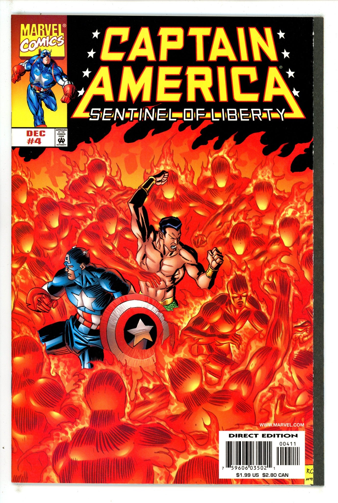 Captain America: Sentinel of Liberty Vol 1 4 (1998)