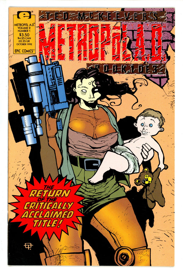 Ted McKeever's Metropol A.D. Vol 2 1 (1992)