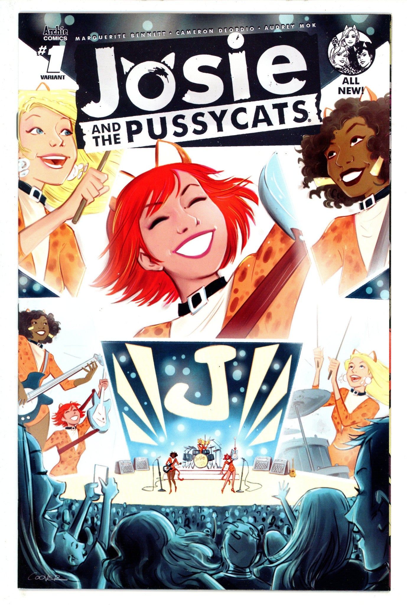 Josie and the Pussycats Vol 3 1 Coover Variant (2016)