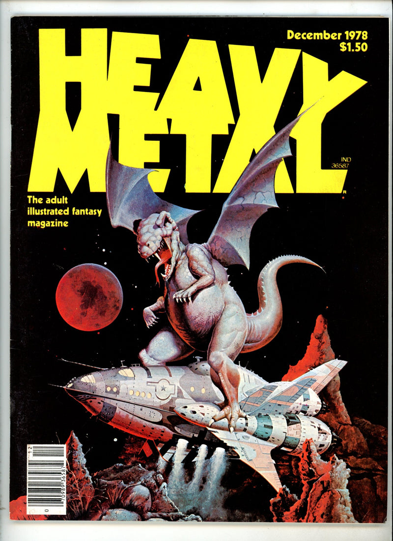 Heavy Metal Vol 1978 December Newsstand VF-