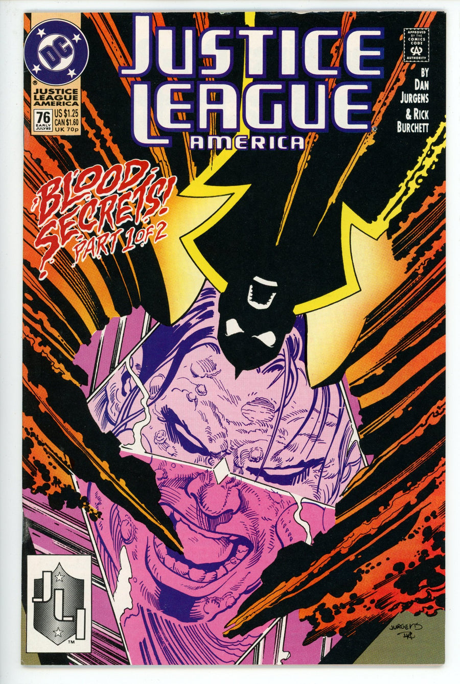 Justice League America 76